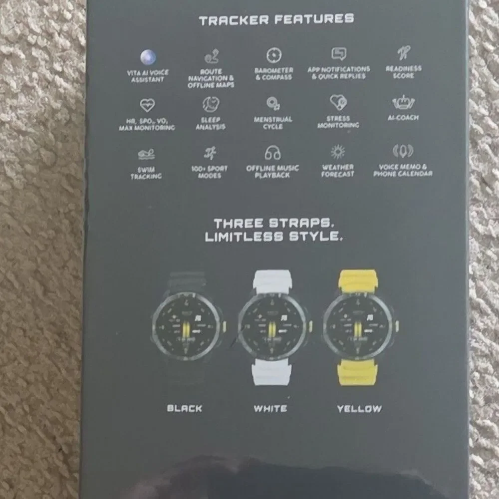 ​Invicta I-TECH Racing Smartwatch ITECH-011 Black 58mm GPS NIB Sealed.